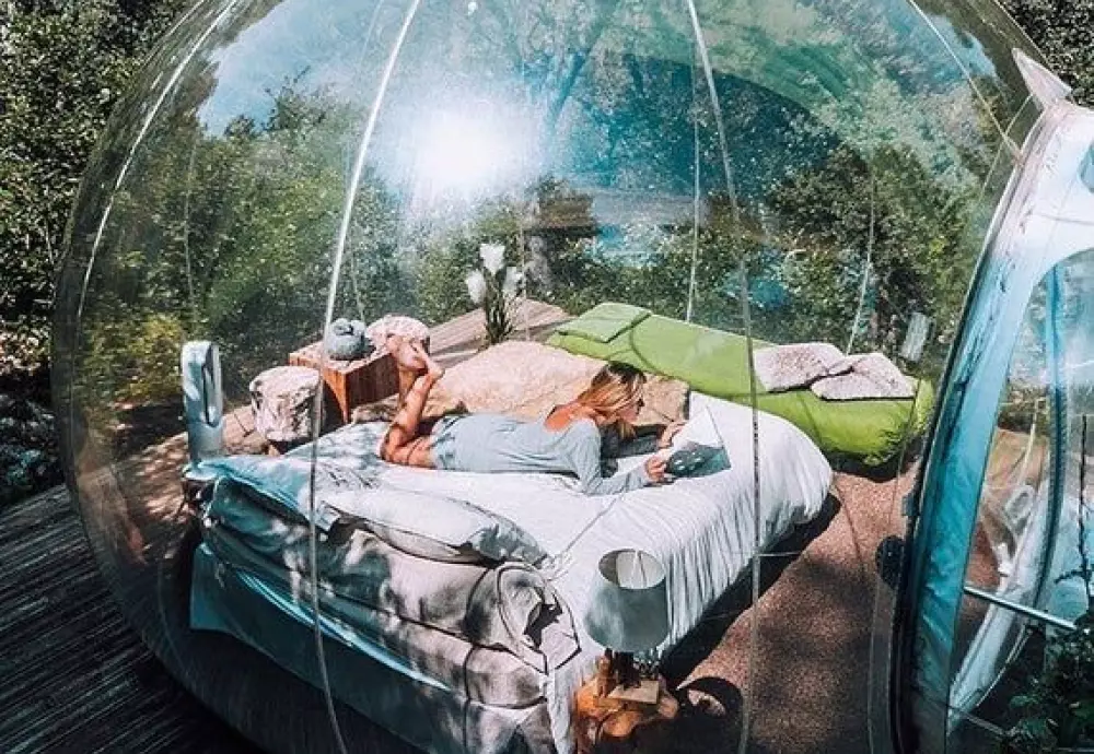 bubble tent camping